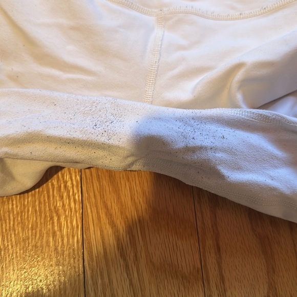 Alo Yoga High Waisted Moto Legging in Bone - Picture 3 of 6